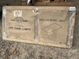 QUANTITY OF (2) 2X4 XFIT PANEL LIGHTS