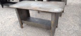57”...... X 29”...... WELDING SHOP TABLE