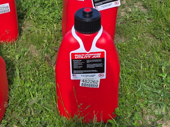 UTILITY JUG 5 GAL RED