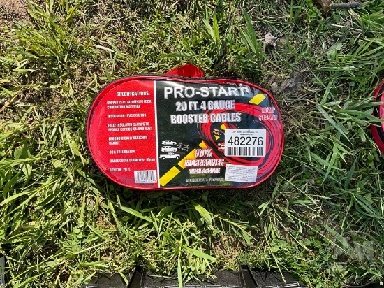UNUSED, PRO-START BOOSTER CAVLES, 20', 4 GA