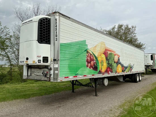 2013 CIMC REEFER TRAILER,INC CIMC REEFER TRAILER,INC. 53'X102" REFRIGERATED VAN TRAILER VIN: 527SR53