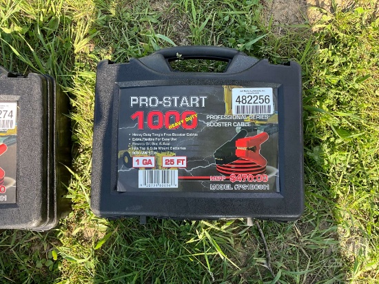 PRO-START 1GA 25’...... PROFFESSIONAL SERIES BOOSTER CABLES