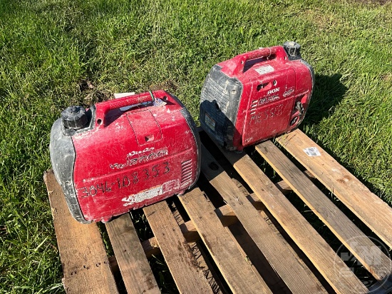 HONDA QTY OF (2) EU2000I PORTABLE GENERATOR
