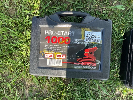 PRO-START 1GA 25’...... PROFFESSIONAL SERIES BOOSTER CABLES