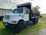 1996 INTERNATIONAL 4900 SINGLE AXLE DUMP TRUCK VIN: 1HTSDAAN4TH279961