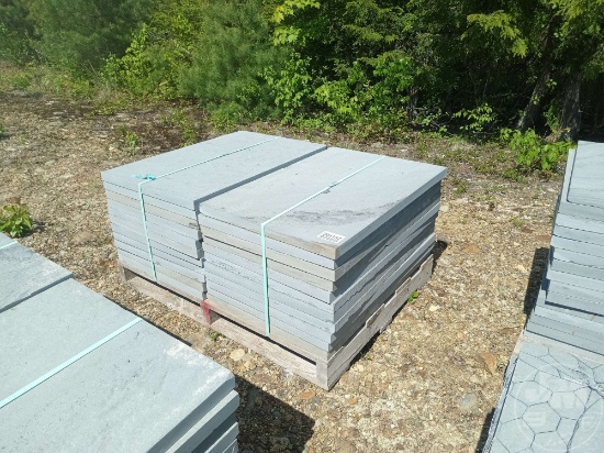 PALLET OF BLUE STONE PAVERS