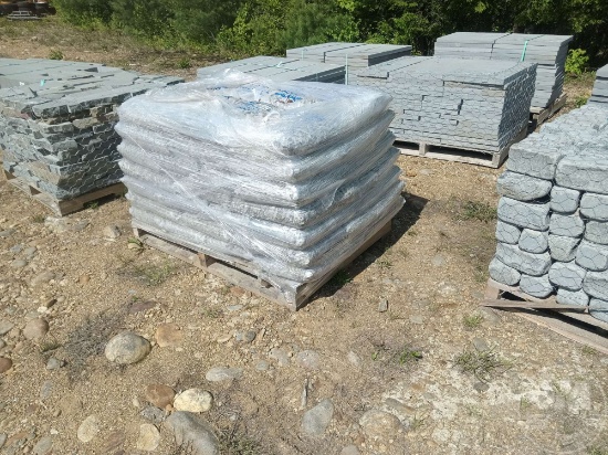 PALLET OF BLUE STONE PAVERS