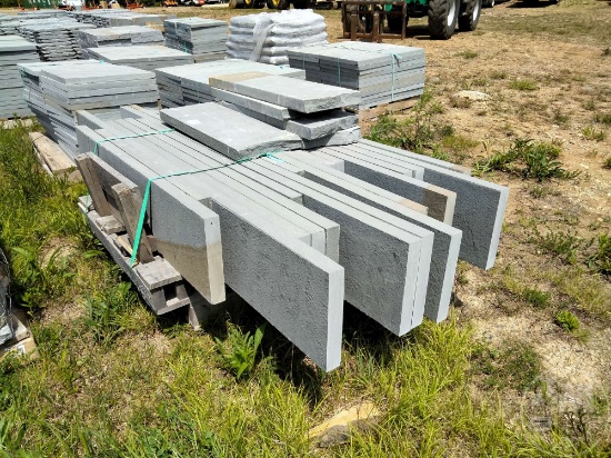 PALLET OF BLUE STONE PAVERS