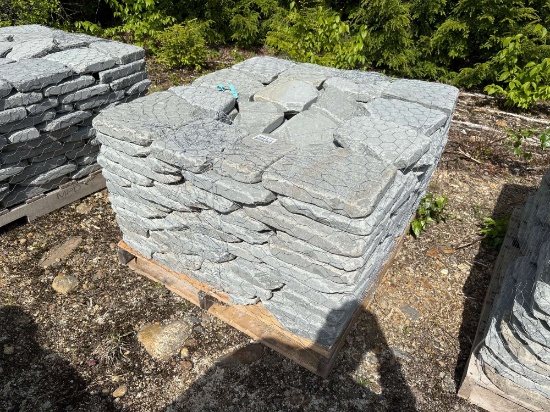 PALLET OF BLUE STONE PAVERS