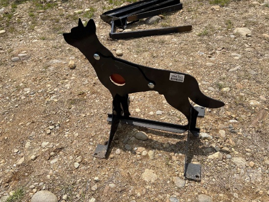 KC 3/8”...... AR500 STEEL COYOTE SHOOTING TARGET