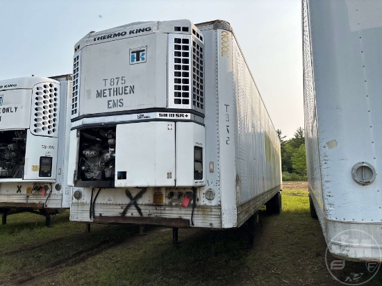 2002 UTILITY TRAILER MANUFACTURER UTILITY TRAILER MANUFACTURER 45'X102" REFRIGERATED VAN TRAILER VIN