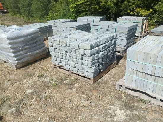 PALLET OF BLUE STONE PAVERS