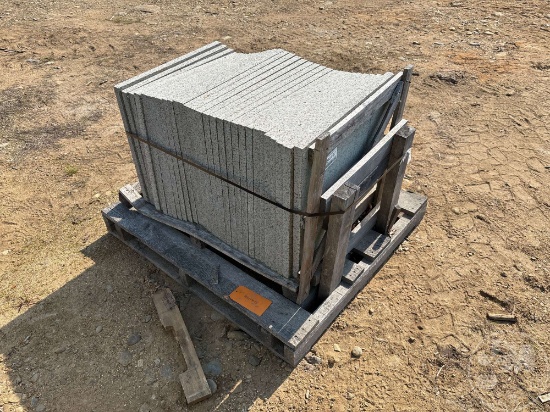 PALLET OF GRANITE PAVERS