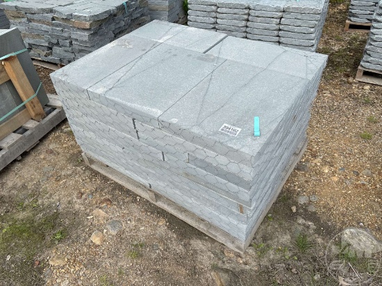 PALLET OF BLUE STONE PAVERS