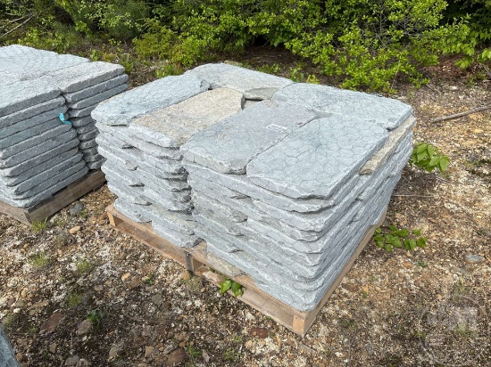 PALLET OF BLUE STONE PAVERS