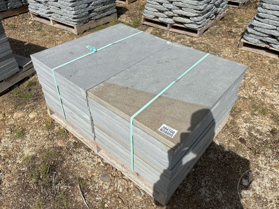 PALLET OF BLUE STONE PAVERS