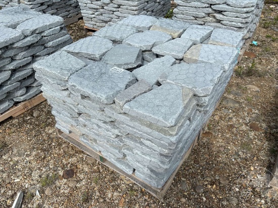 PALLET OF BLUE STONE PAVERS