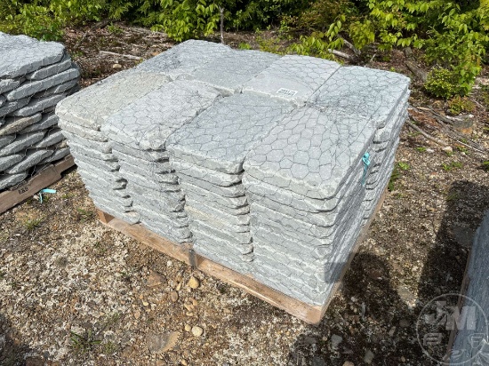 PALLET OF BLUE STONE PAVERS