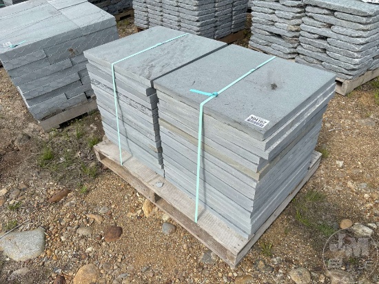 PALLET OF BLUE STONE PAVERS