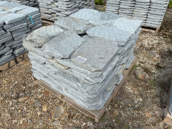 PALLET OF BLUE STONE PAVERS