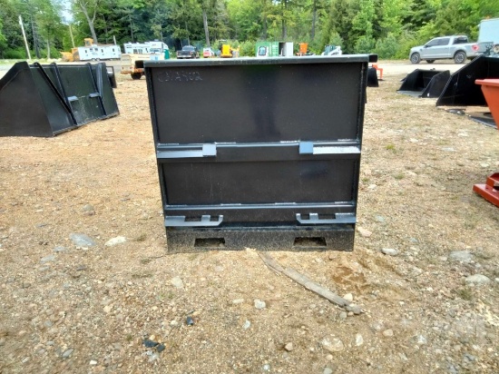 2 YRD SKID STEER TRASH HOPPER