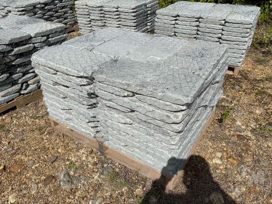 PALLET OF BLUE STONE PAVERS