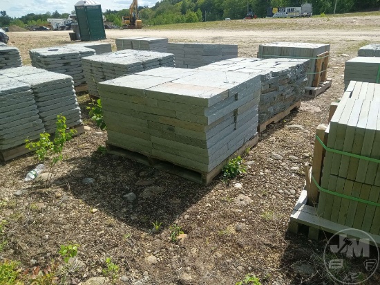 PALLET OF BLUE STONE PAVERS