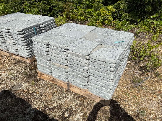PALLET OF BLUE STONE PAVERS