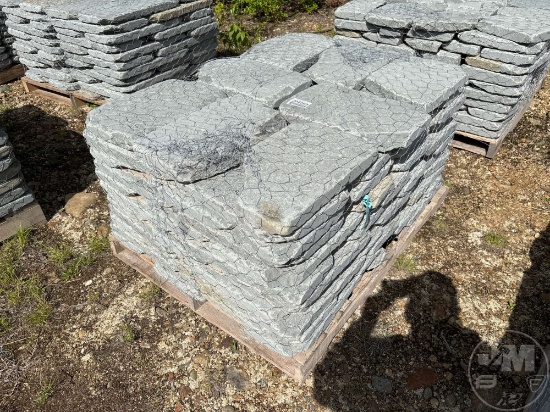PALLET OF BLUE STONE PAVERS