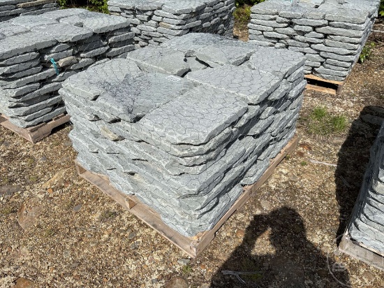 PALLET OF BLUE STONE PAVERS