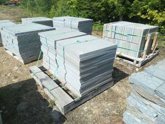 PALLET OF BLUE STONE PAVERS