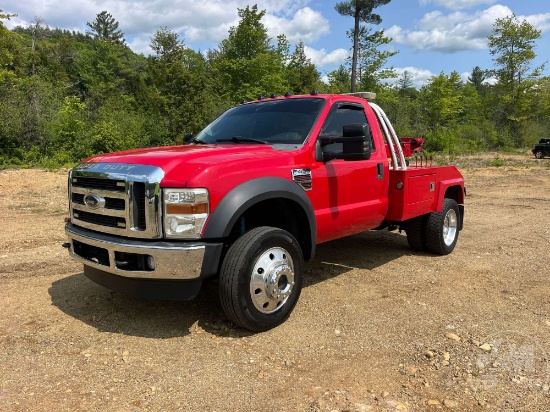 2010 FORD F-450 SINGLE AXLE WRECKER VIN: 1FDAF4HR7AEA12983