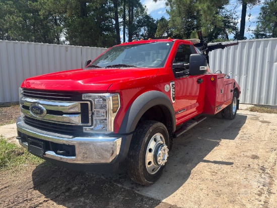 2019 FORD F-550 SUPER DUTY WRECKER VIN: 1FDUF5GT4KEF37002