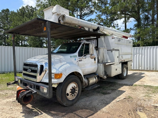 2015 FORD F-750 BUCKET DEBRIS TRUCK VIN: 3FRNF7FB5FV643825