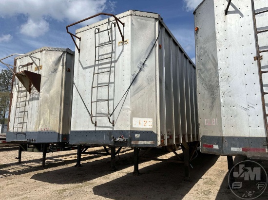 1989 NABORS  48 FT T/A OPEN TOP CHIP TRAILER VIN: 1NT120421K10X0494