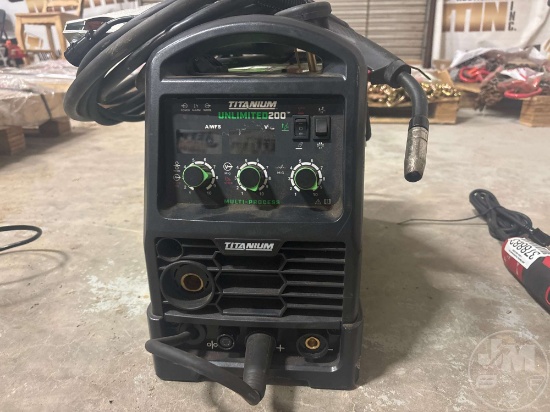 TITANIUM UNLIMITED 200 TIG & STICK ELECTRIC WELDER