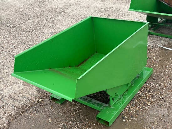 UNUSED DUMPING HOPPER