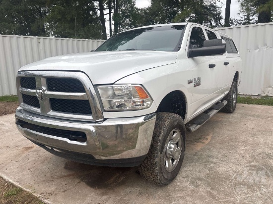 2018 DODGE RAM 2500 HEAVY DUTY CREW CAB 4X4 PICKUP VIN: 3C6UR5CJ9JG117119