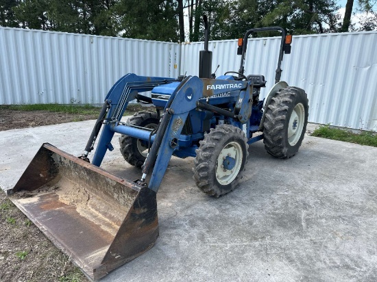 2016 FARMTRAC FT545DTC  4X4 TRACTOR W/ LOADER SN: T2085728
