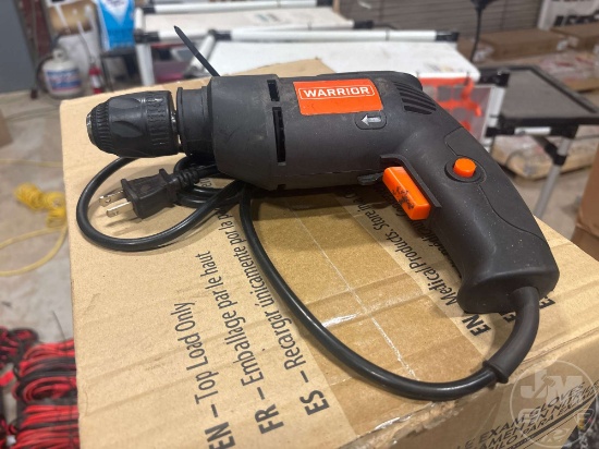 WARRIOR 3/8 IN. ELECTRIC VARIABLE SPEED REVERSIBLE DRILL DRIVER