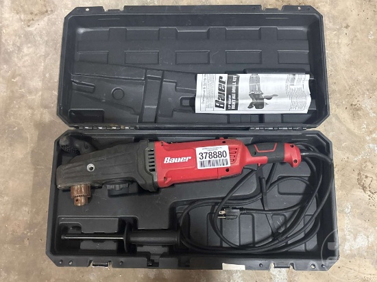 BAUER 1/2 IN. HEAVY DUTY RIGHT ANGLE DRILL KIT