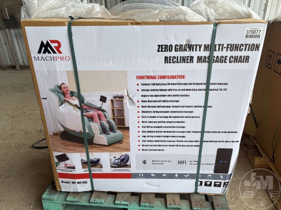 UNUSED MACHPRO ZERO GRAVITY MULTI FUNCTION RECLINER