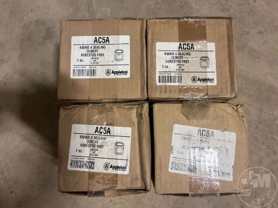 4 BOXES OF KWIKO AC5A SEALING CEMENT