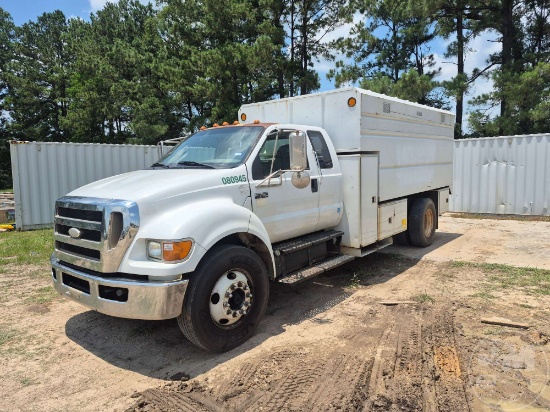 2009 FORD  F-750 DEBRIS TRUCK VIN: 3FRNX75A49V190808
