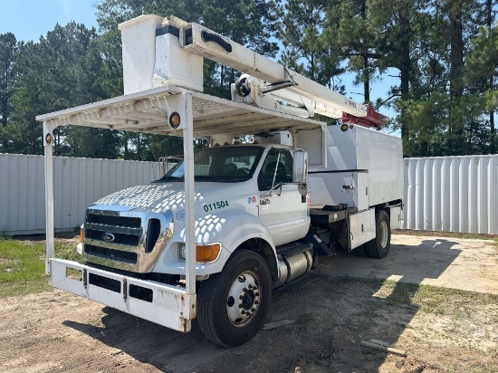 2015 FORD F-750 BUCKET DEBRIS TRUCK VIN: 3FRNF7FB6FV545046