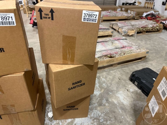 3 BOXES OF 4 COUNT 1 GALLON HAND SANITIZER