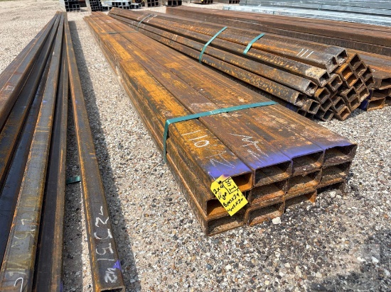 8PCS @24 FT & 4PCS @20 FT 11 GAUGE 2 IN. X 4 IN. RECTANGULAR TUBING