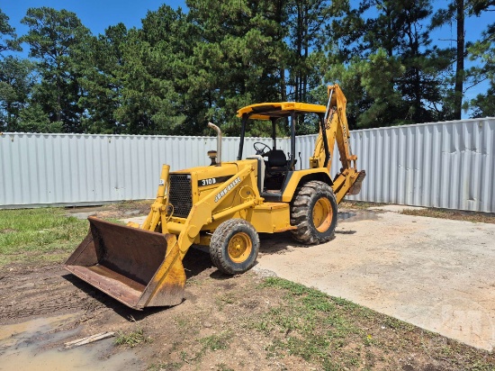 1992 DEERE 310D LOADER BACKHOE SN: T0310DA784183