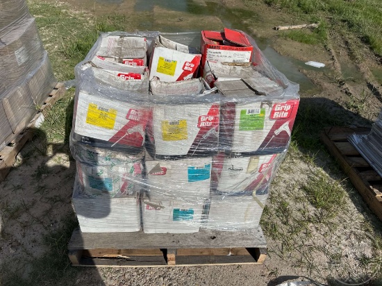 PALLET OF GRIP RITE NAILS