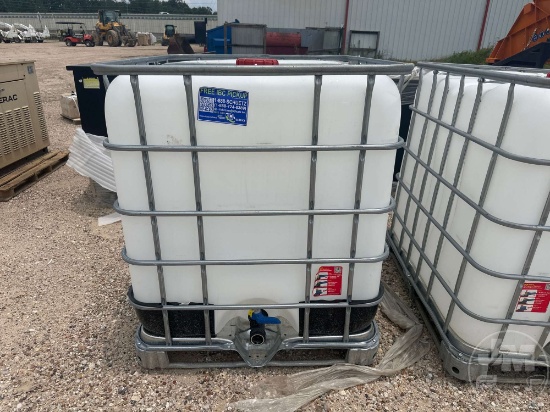 275 GALLON FOOD GRADE TOTE TANK
